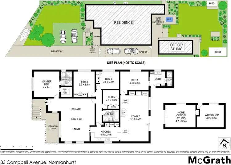 Floorplan of Homely house listing, 33 Campbell Avenue, Normanhurst NSW 2076