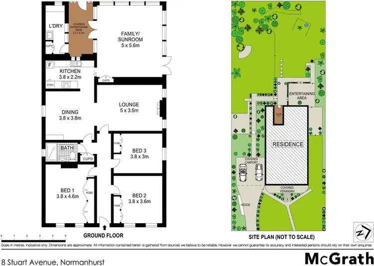 Floorplan of Homely house listing, 8 Stuart Avenue, Normanhurst NSW 2076