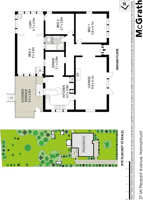 Floorplan of Homely house listing, 37 Mt Pleasant Avenue, Normanhurst NSW 2076