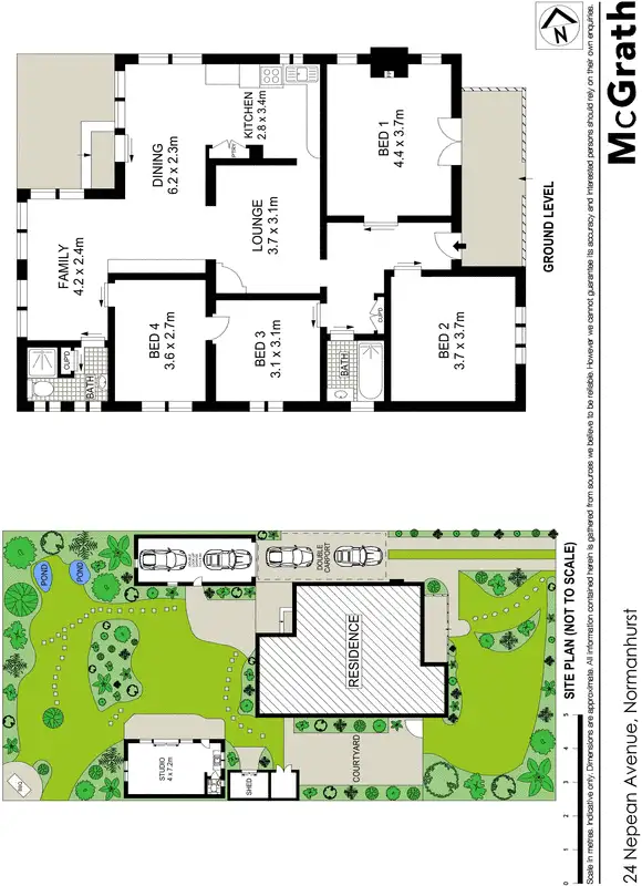 Floorplan of Homely house listing, 24 Nepean Avenue, Normanhurst NSW 2076