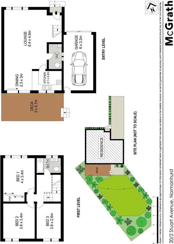 Floorplan of Homely townhouse listing, 20/2 Stuart Avenue, Normanhurst NSW 2076