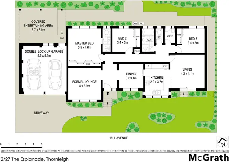 Floorplan of Homely house listing, 2/27 The Esplanade, Thornleigh NSW 2120