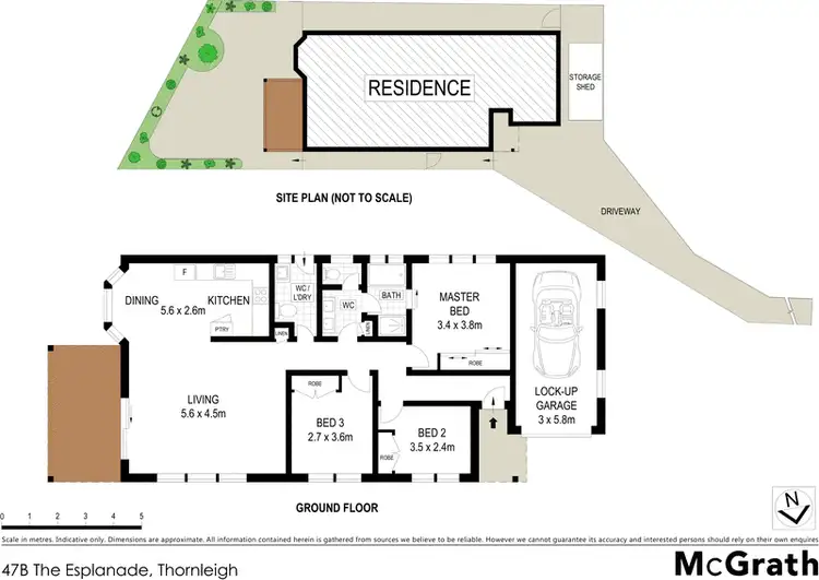 Floorplan of Homely house listing, 47B The Esplanade, Thornleigh NSW 2120