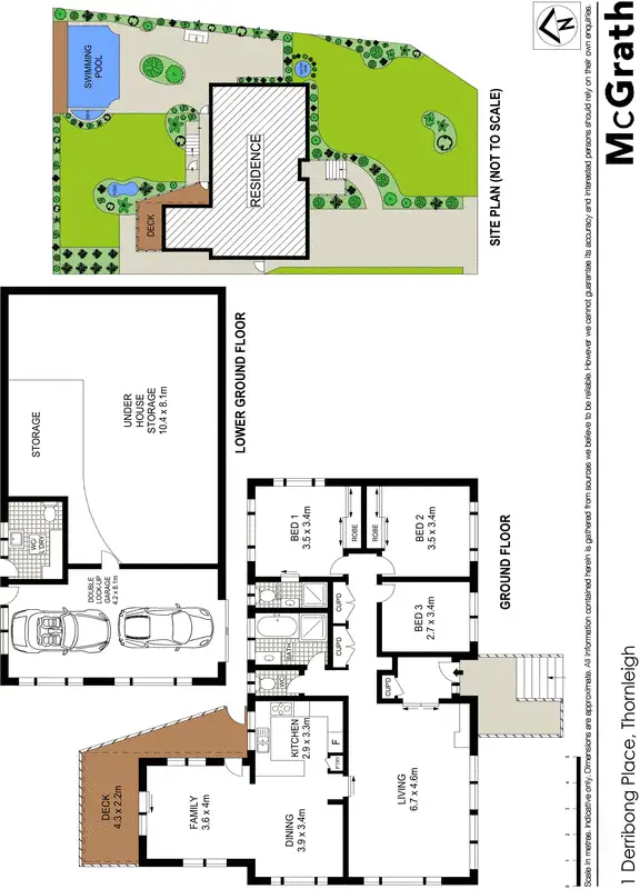 Floorplan of Homely house listing, 1 Derribong Place, Thornleigh NSW 2120