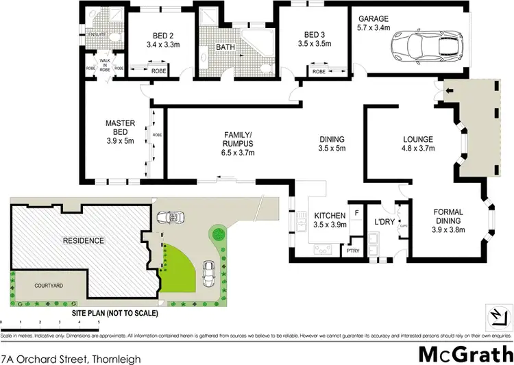 Floorplan of Homely house listing, 7A Orchard Street, Thornleigh NSW 2120