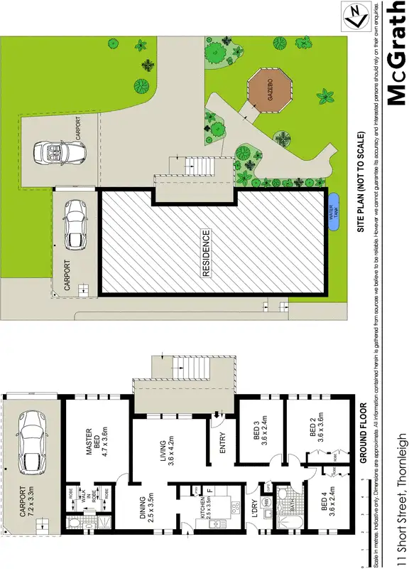 Floorplan of Homely house listing, 11 Short Street, Thornleigh NSW 2120