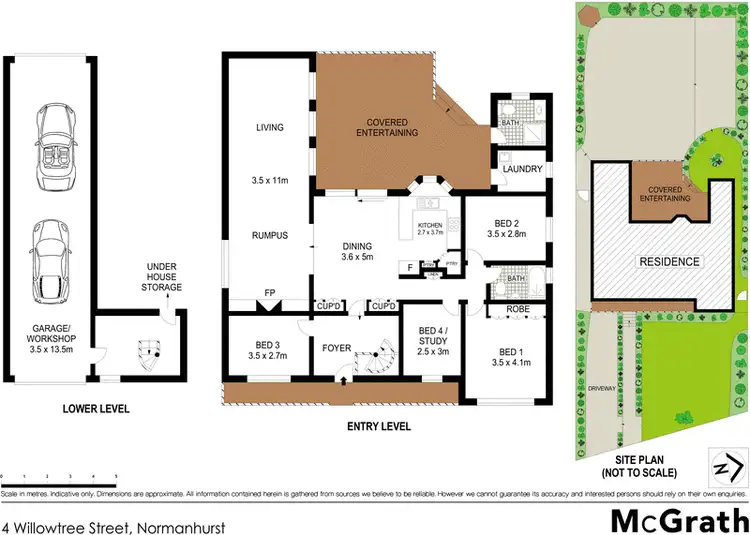 Floorplan of Homely house listing, 4 Willowtree Street, Normanhurst NSW 2076