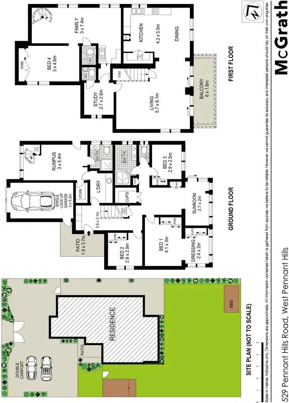 Floorplan of Homely house listing, 529 Pennant Hills Road, West Pennant Hills NSW 2125