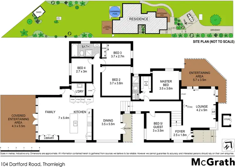 Floorplan of Homely house listing, 104 Dartford Road, Thornleigh NSW 2120