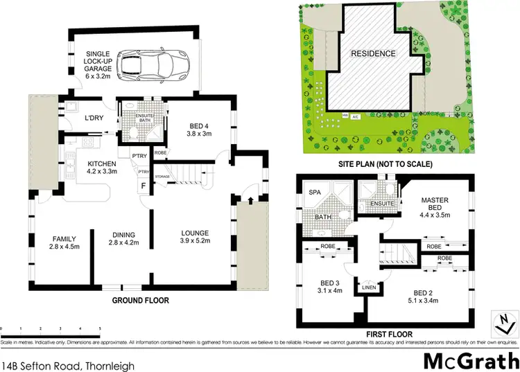 Floorplan of Homely house listing, 14B Sefton Road, Thornleigh NSW 2120