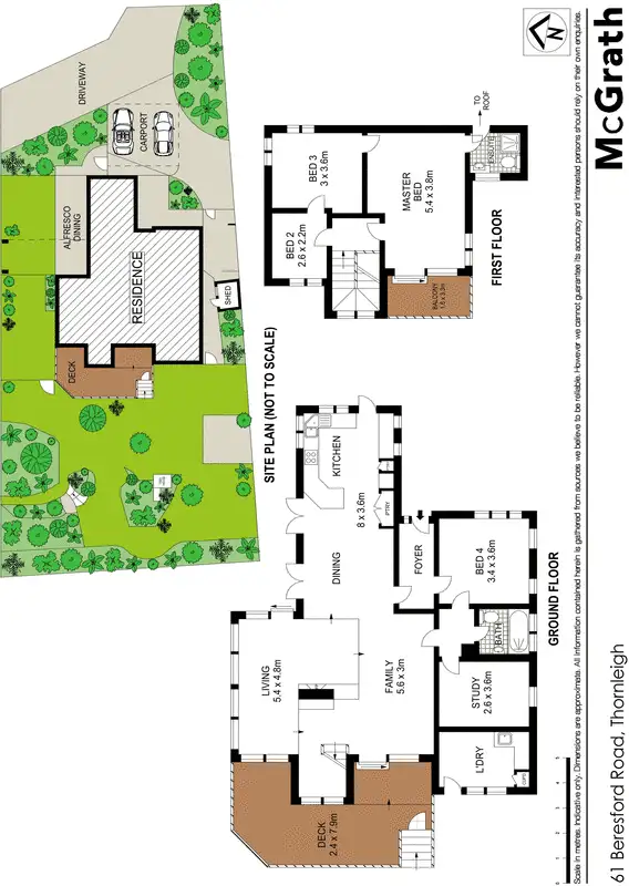 Floorplan of Homely house listing, 61 Beresford Road, Thornleigh NSW 2120