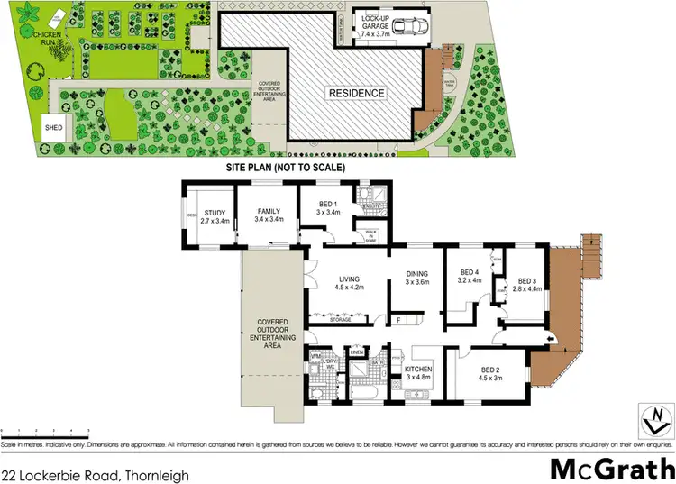 Floorplan of Homely house listing, 22 Lockerbie Road, Thornleigh NSW 2120