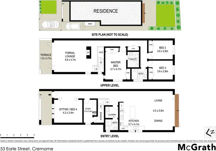 Floorplan of Homely house listing, 53 Earle Street, Cremorne NSW 2090