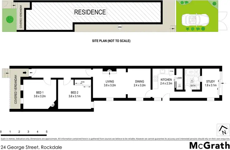 Floorplan of Homely house listing, 24 George Street, Rockdale NSW 2216