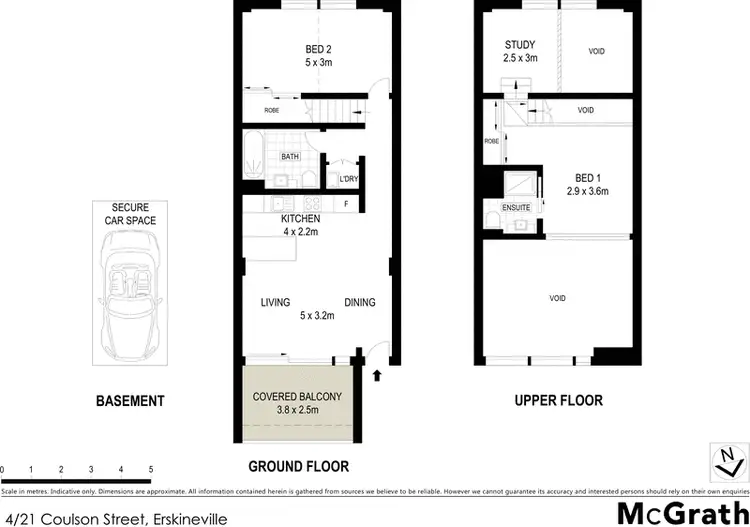 Floorplan of Homely apartment listing, 4/21 Coulson Street, Erskineville NSW 2043