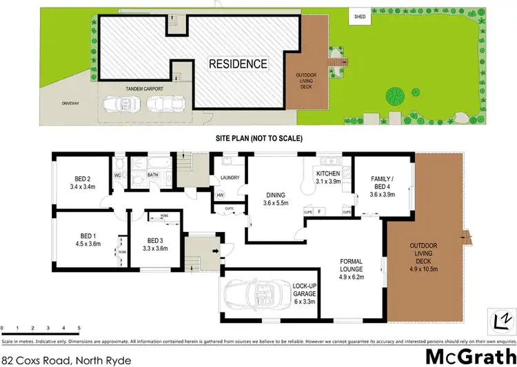 Floorplan of Homely house listing, 82 Coxs Road, North Ryde NSW 2113