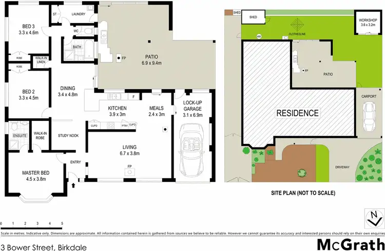 Floorplan of Homely house listing, 3 Bower Street, Birkdale QLD 4159