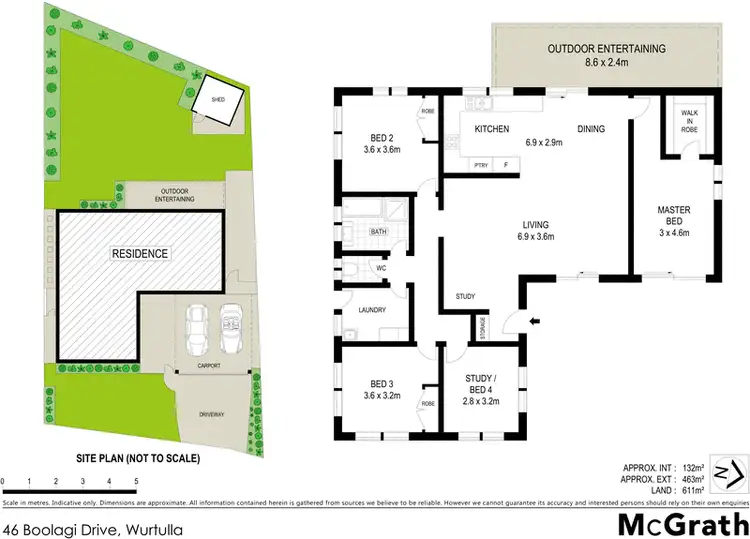 Floorplan of Homely house listing, 46 Boolagi Drive, Wurtulla QLD 4575