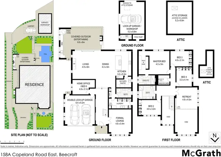 Floorplan of Homely house listing, 158A Copeland Road East, Beecroft NSW 2119