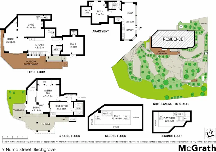 Floorplan of Homely house listing, 9 Numa Street, Birchgrove NSW 2041