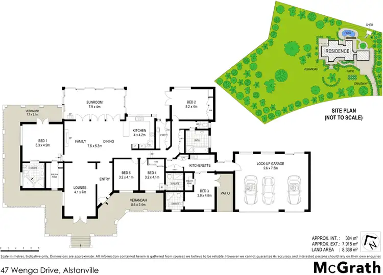 Floorplan of Homely house listing, 47 Wenga Drive, Alstonvale NSW 2477