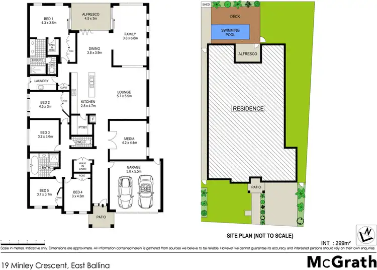 Floorplan of Homely house listing, 19 Minley Crescent, East Ballina NSW 2478