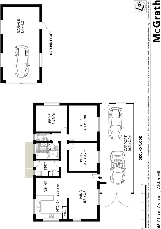Floorplan of Homely house listing, 46 Alston Avenue, Alstonville NSW 2477