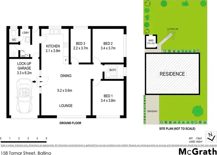 Floorplan of Homely house listing, 158 Tamar Street, Ballina NSW 2478