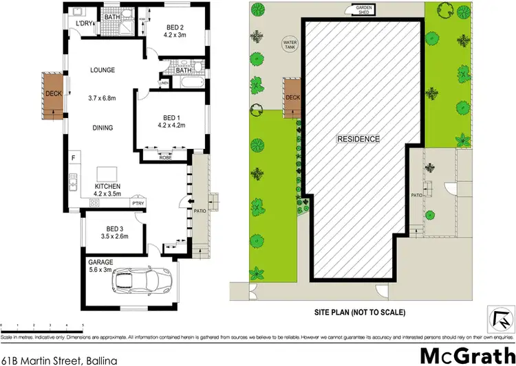 Floorplan of Homely house listing, 61B Martin Street, Ballina NSW 2478