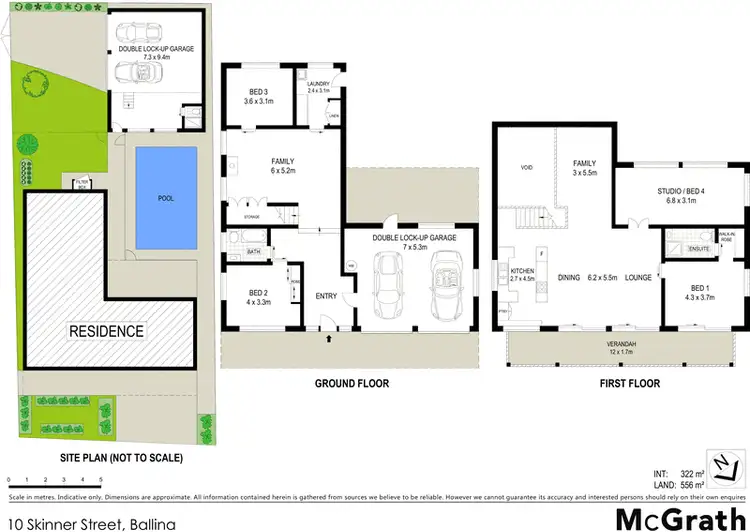 Floorplan of Homely house listing, 10 Skinner Street, Ballina NSW 2478