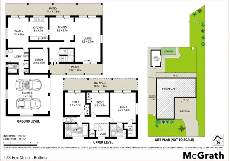 Floorplan of Homely house listing, 173 Fox Street, Ballina NSW 2478