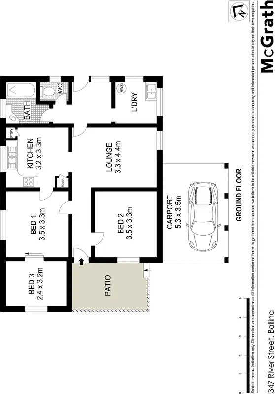 Floorplan of Homely house listing, 347 River Street, Ballina NSW 2478