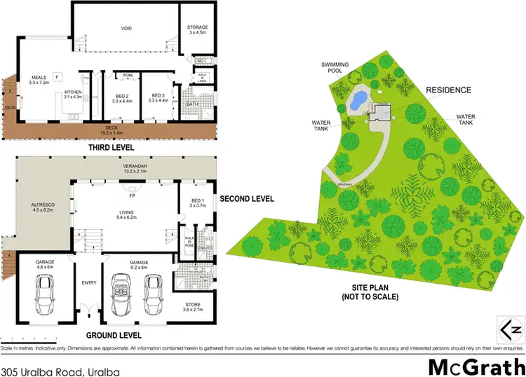Floorplan of Homely house listing, 305 Uralba Road, Uralba NSW 2477