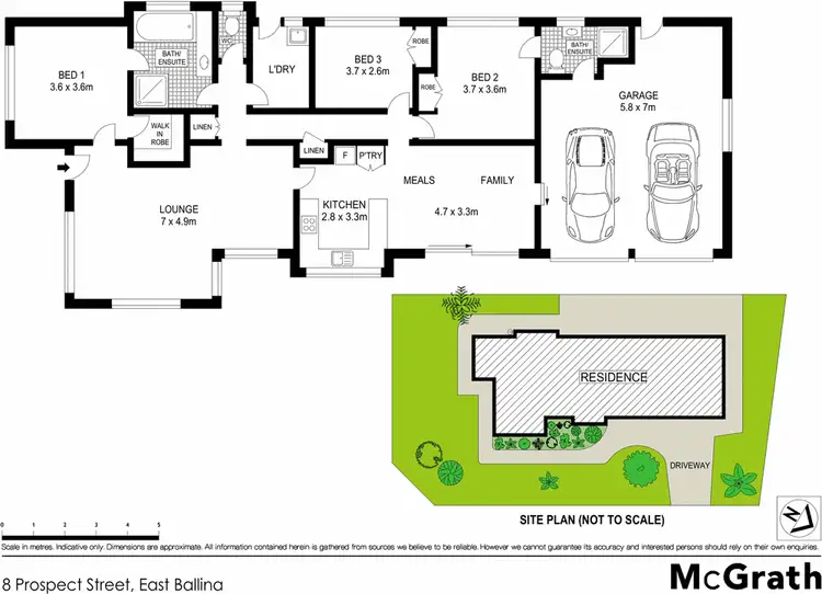 Floorplan of Homely house listing, 8 Prospect Street, East Ballina NSW 2478