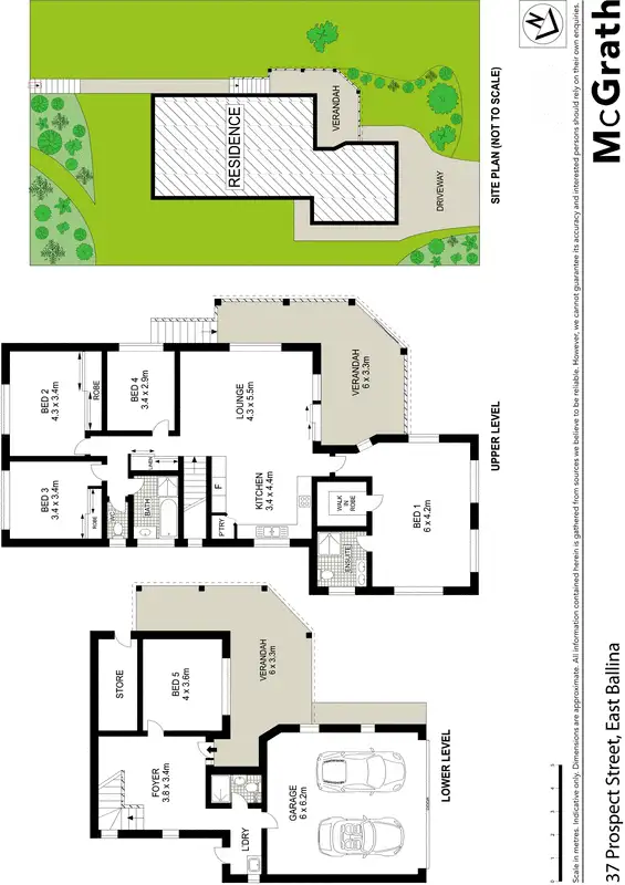 Floorplan of Homely house listing, 37 Prospect Street, East Ballina NSW 2478