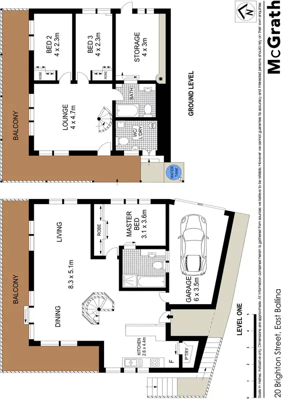 Floorplan of Homely house listing, 20 Brighton Street, East Ballina NSW 2478