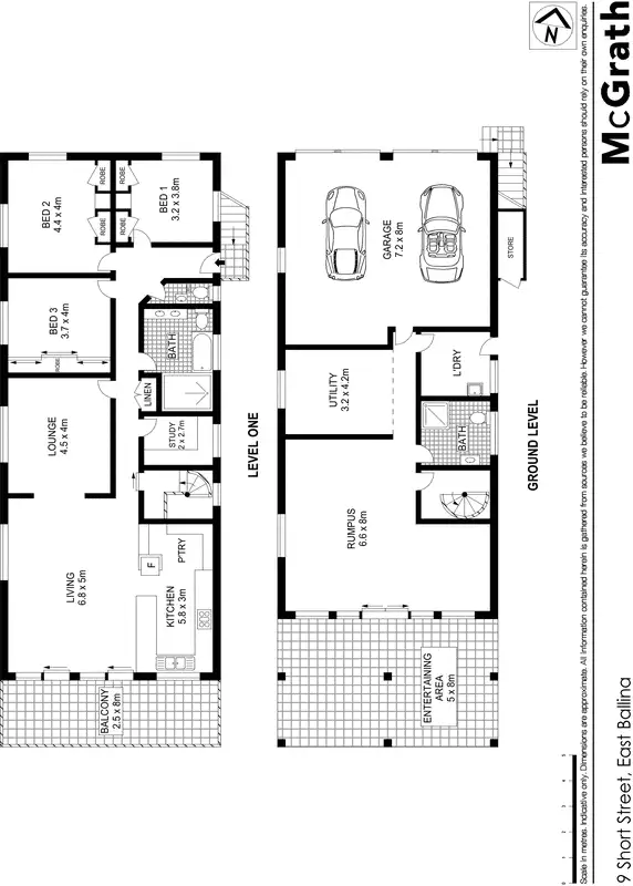 Floorplan of Homely house listing, 9 Short Street, East Ballina NSW 2478