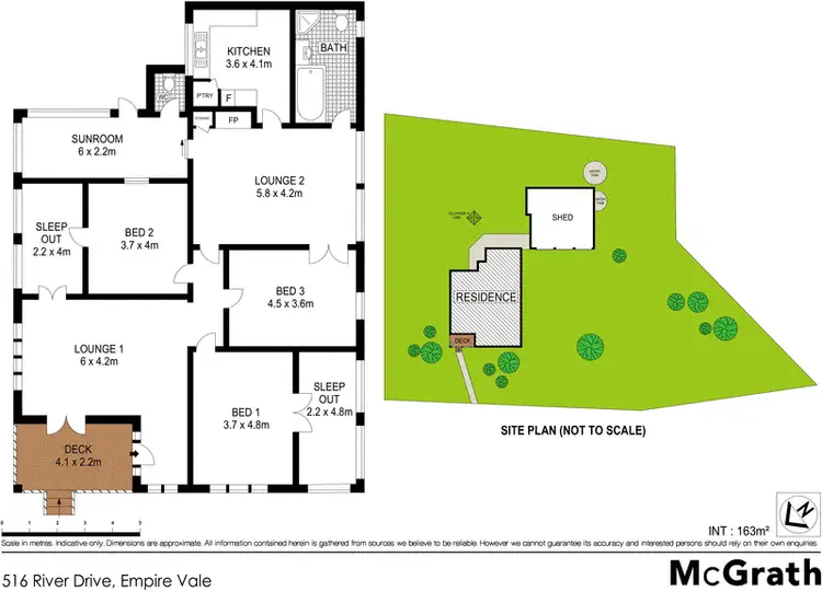 Floorplan of Homely house listing, 516 River Drive, Empire Vale NSW 2478