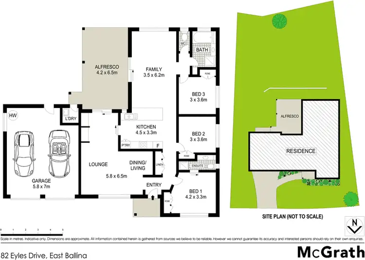 Floorplan of Homely house listing, 82 Eyles Drive, East Ballina NSW 2478
