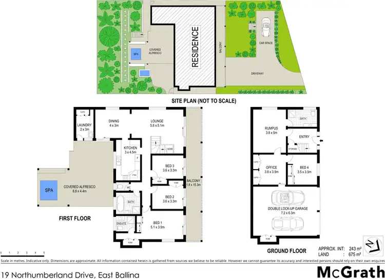 Floorplan of Homely house listing, 19 Northumberland Drive, East Ballina NSW 2478
