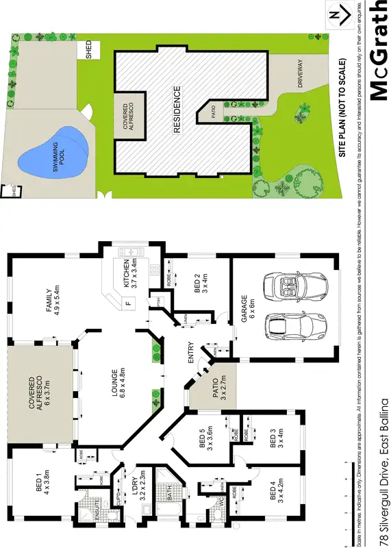 Floorplan of Homely house listing, 78 Silvergull Drive, East Ballina NSW 2478