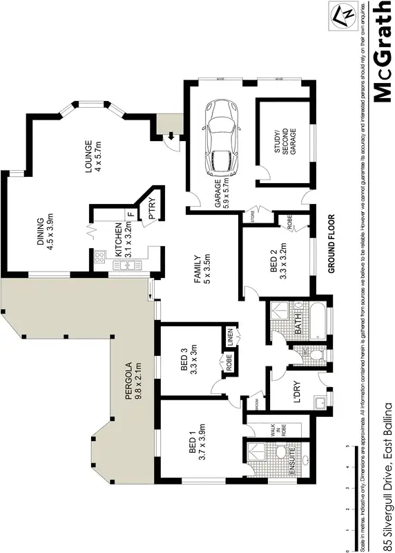 Floorplan of Homely house listing, 85 Silvergull Drive, East Ballina NSW 2478