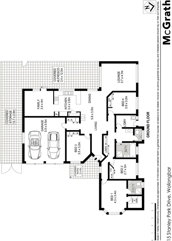 Floorplan of Homely house listing, 15 Stanley Park Drive, Wollongbar NSW 2477