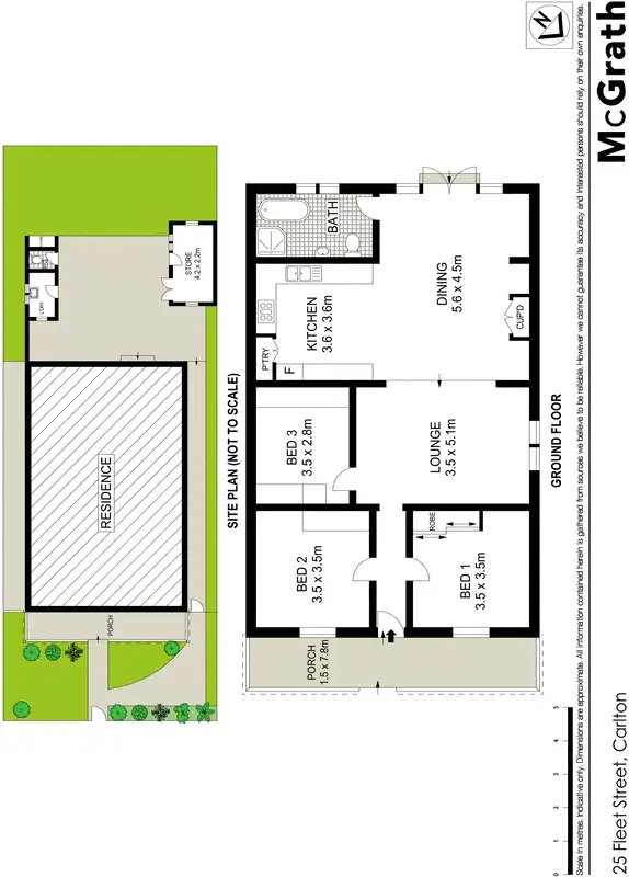 Floorplan of Homely house listing, 25 Fleet Street, Carlton NSW 2218