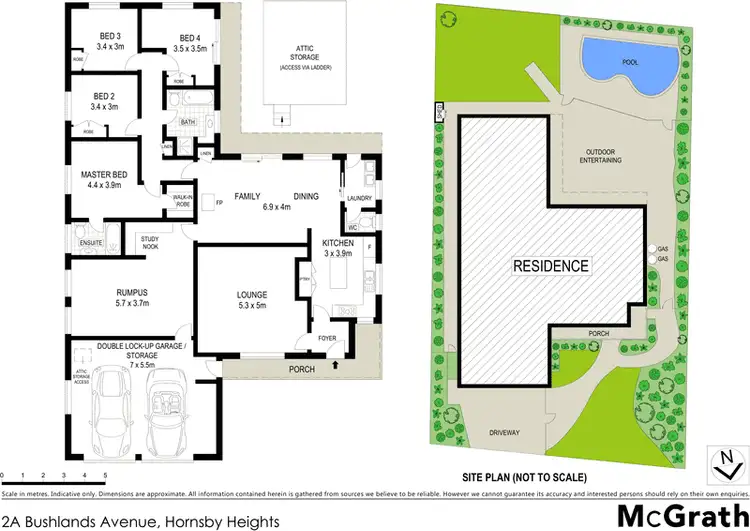 Floorplan of Homely house listing, 2A Bushlands Avenue, Hornsby Heights NSW 2077