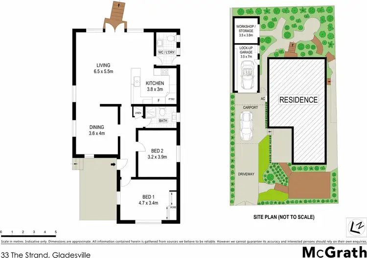 Floorplan of Homely house listing, 33 The Strand, Gladesville NSW 2111