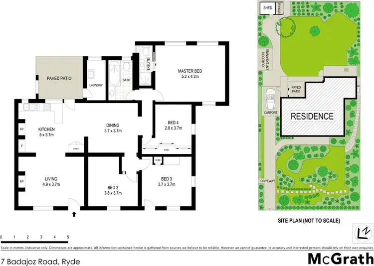 Floorplan of Homely house listing, 7 Badajoz Road, Ryde NSW 2112