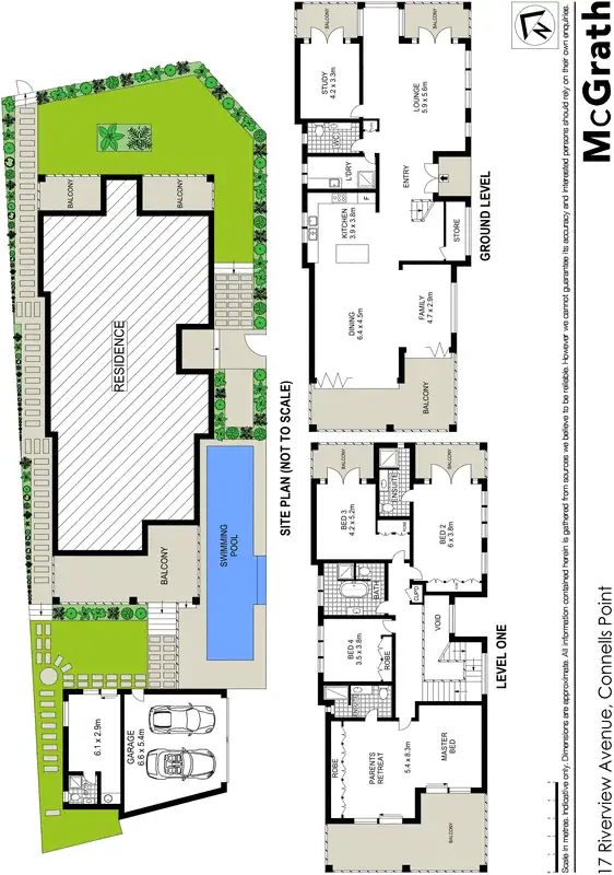 Floorplan of Homely house listing, 17 Riverview Avenue, Connells Point NSW 2221