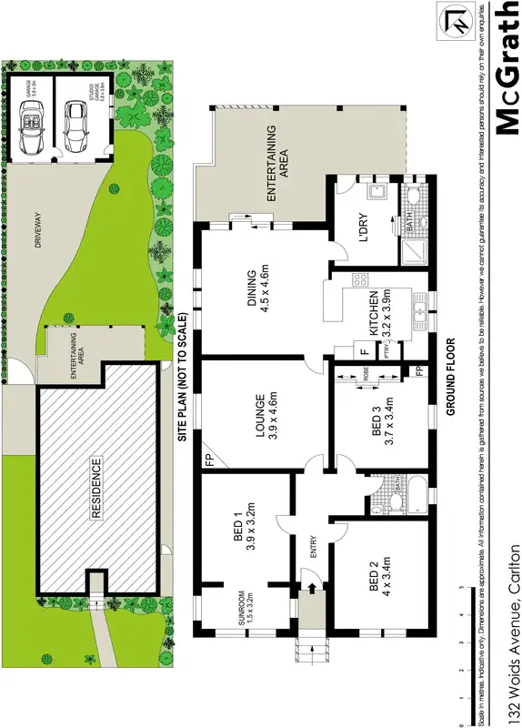 Floorplan of Homely house listing, 132 Woids Avenue, Carlton NSW 2218