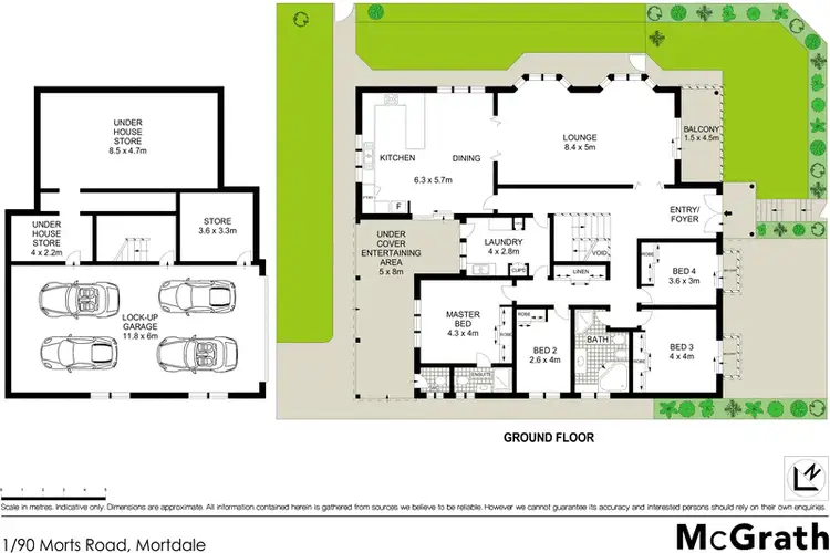 Floorplan of Homely house listing, 1/90 Morts Road, Mortdale NSW 2223